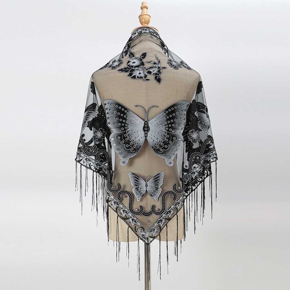 Luxury Flower Lace Hollow Scar - огляд і ціна Tassel Fringe Trim