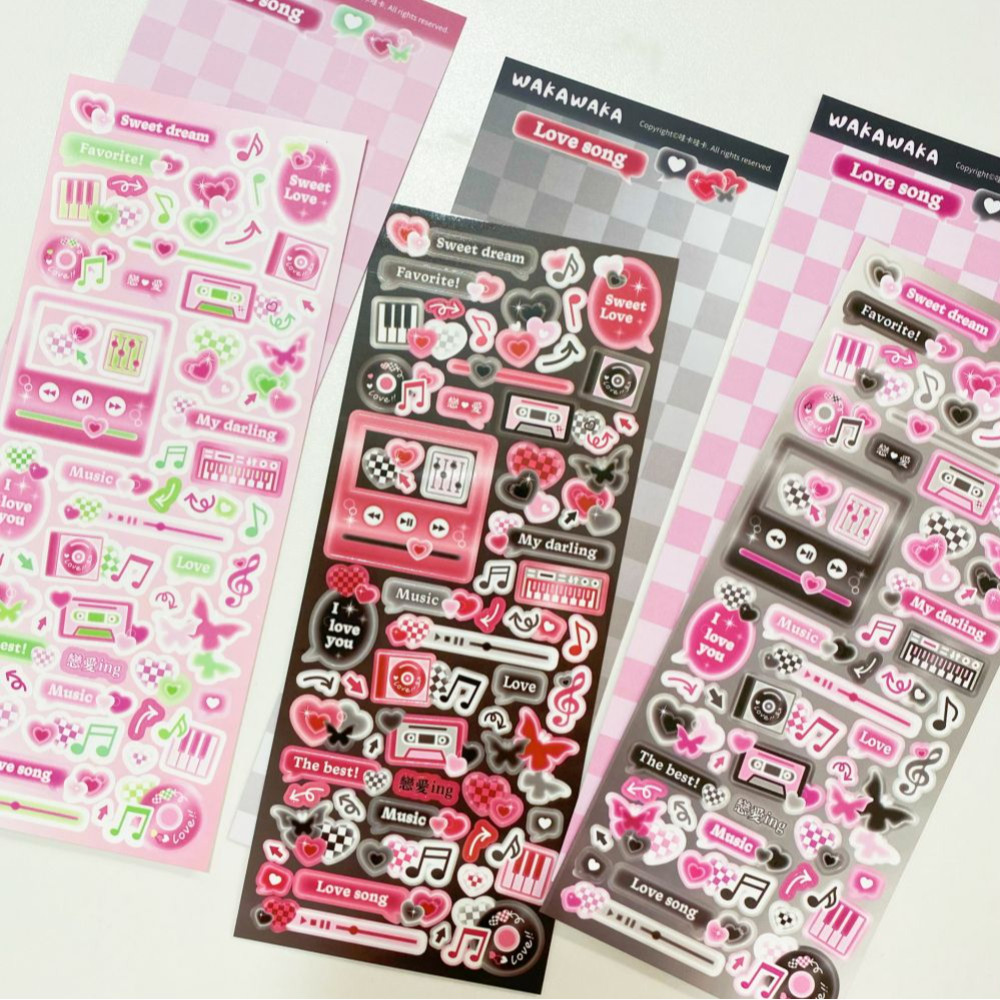 SCRAPBOOK Music Decorative STI - огляд і ціна Glitter Vinyl Roll