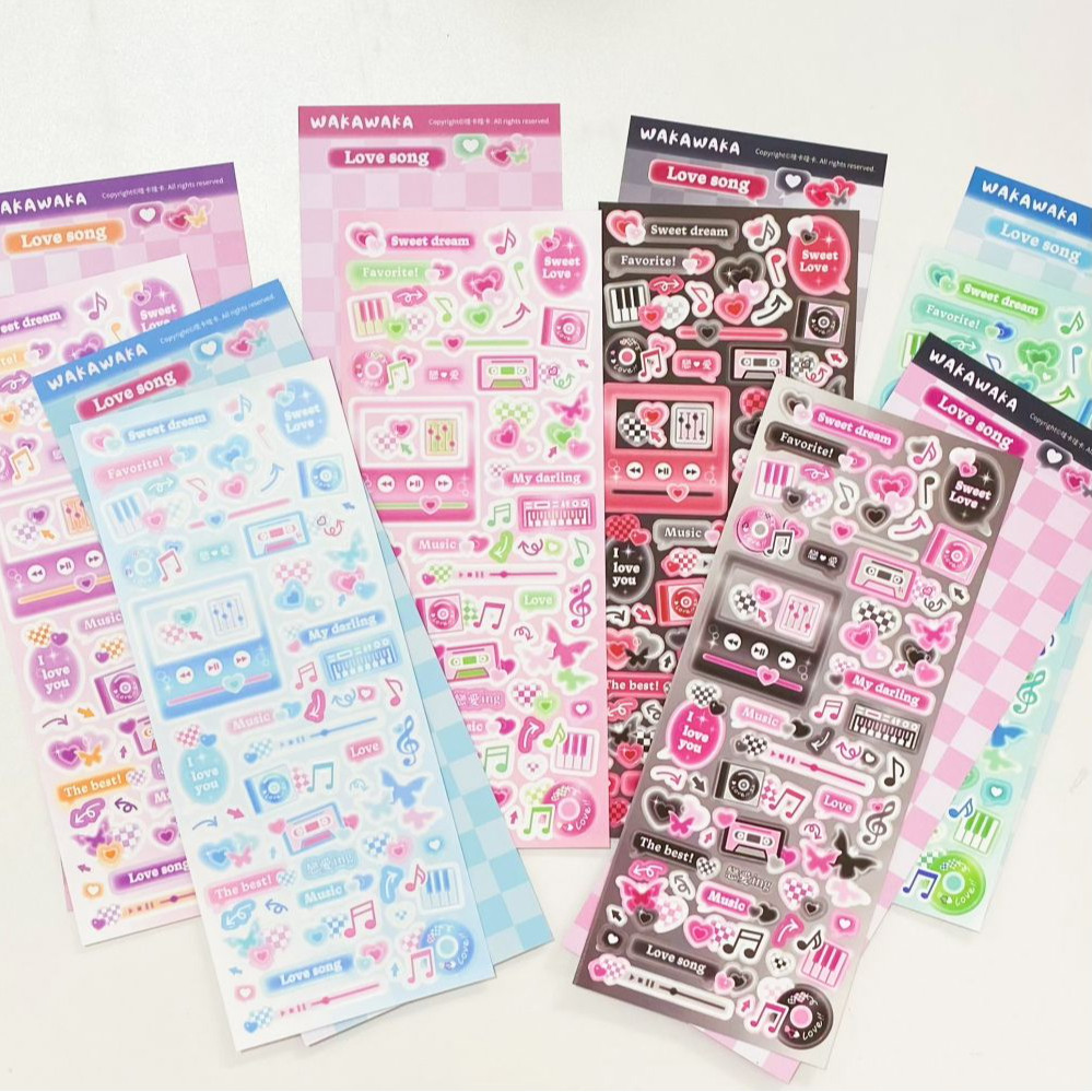 SCRAPBOOK Music Decorative STI - огляд і ціна Glitter Vinyl Roll