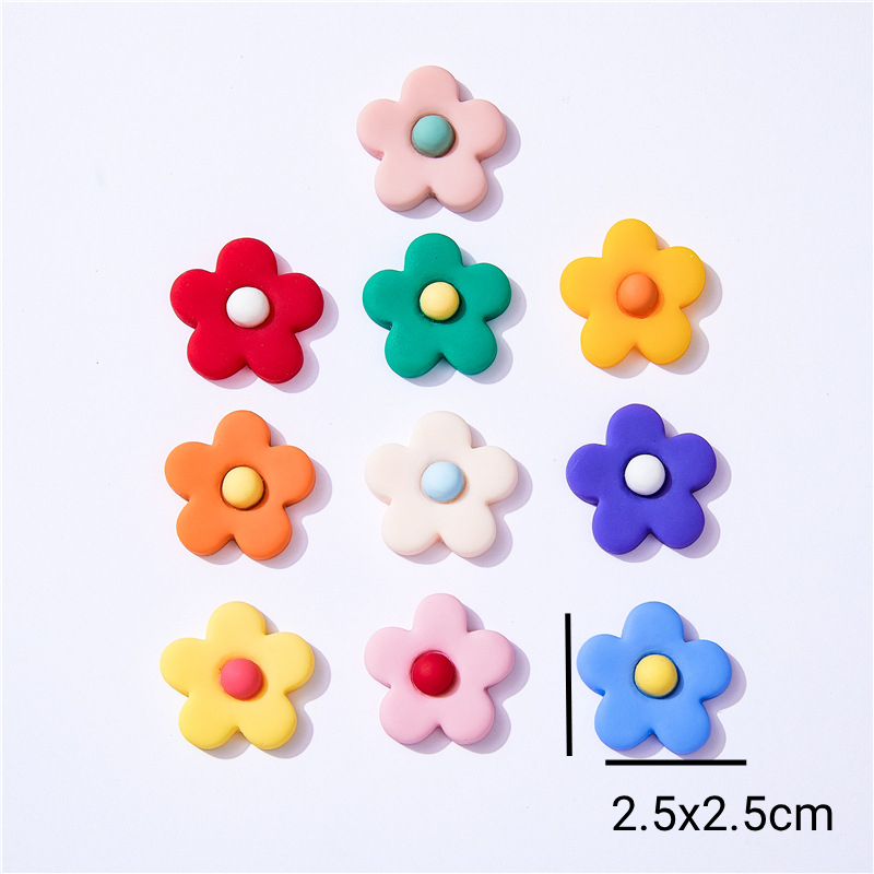 10pcs Resin Flowers Flat Back  - огляд і ціна Christmas Craft Embellishment