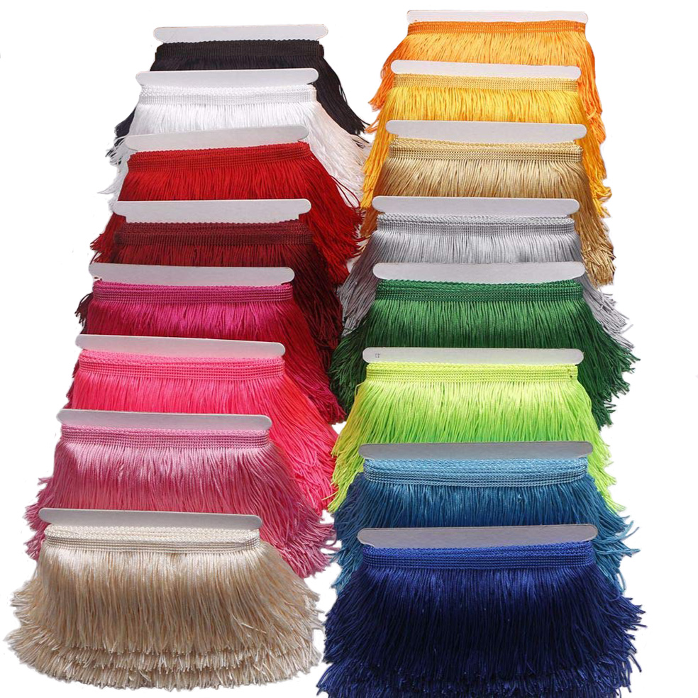 10 Yards 15cm Long Tassel Frin - огляд і ціна Fringe Ribbon Sewing