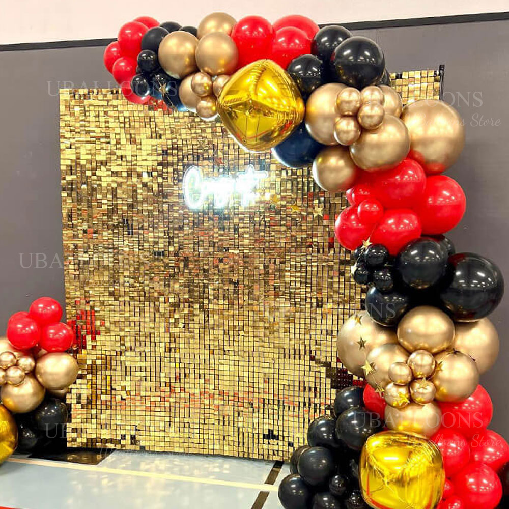Champagne Gold Shimmer Backdro - огляд і ціна Sequin Fabric Panel