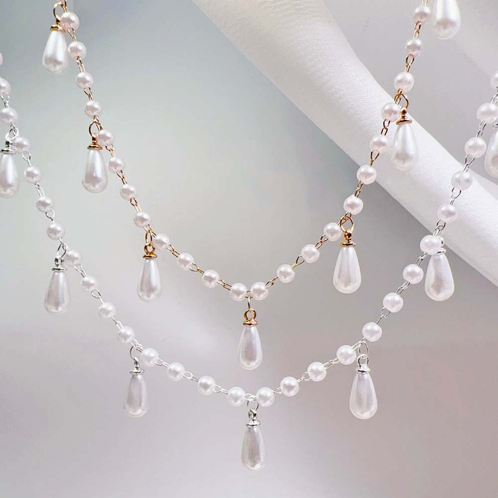 0.5M 1M Imitation Pearl Waterd - огляд і ціна Pearl Trim Chain