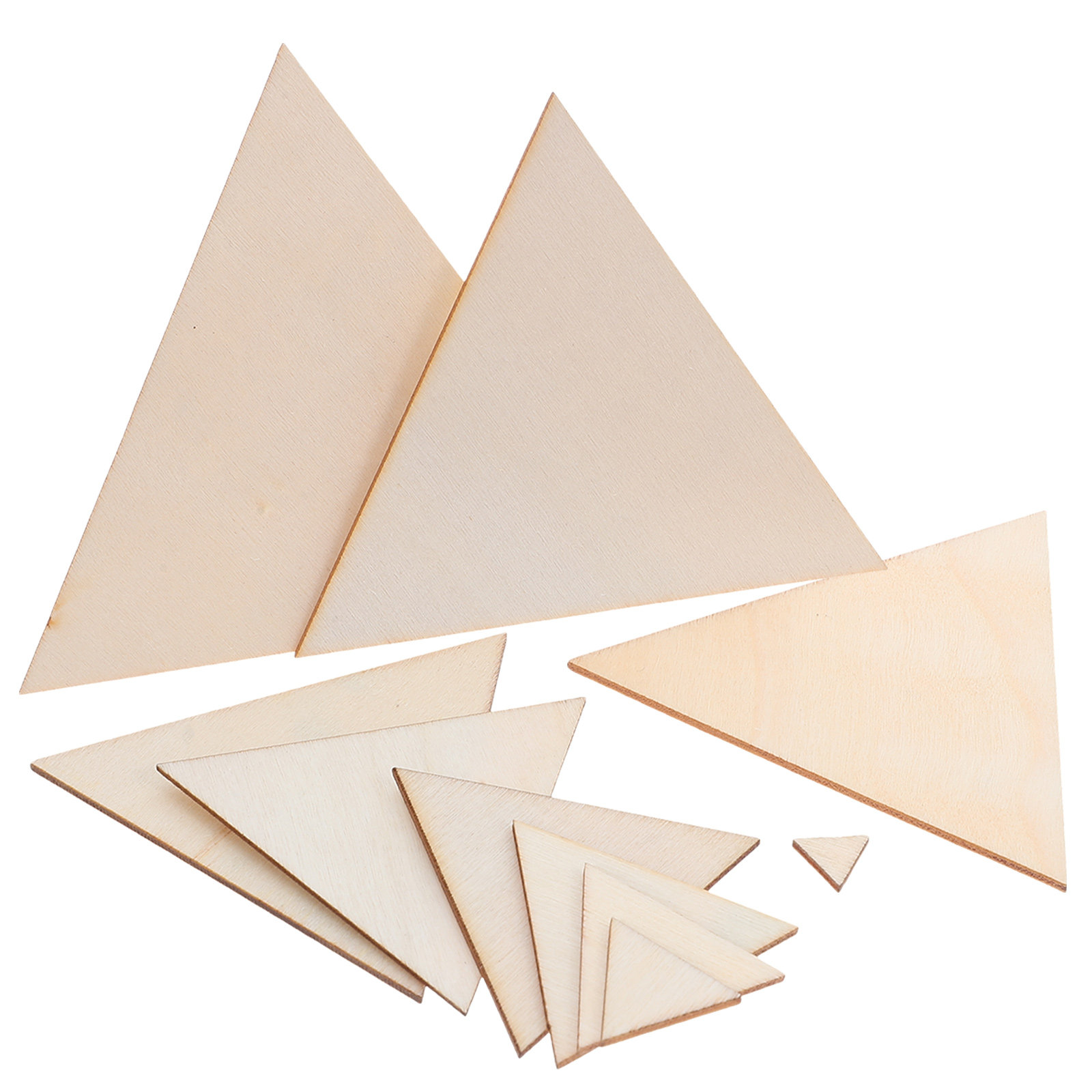 10Pcs Wooden Cutouts Assorted  - огляд і ціна Christmas Craft Embellishment