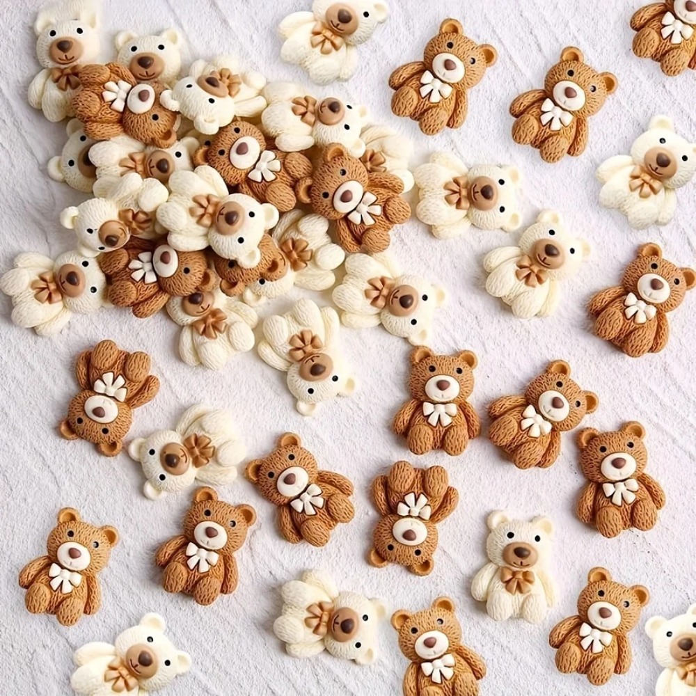 10-100pcs Cartoon Beige Coffee - огляд і ціна Embellishments For Scrapbooking