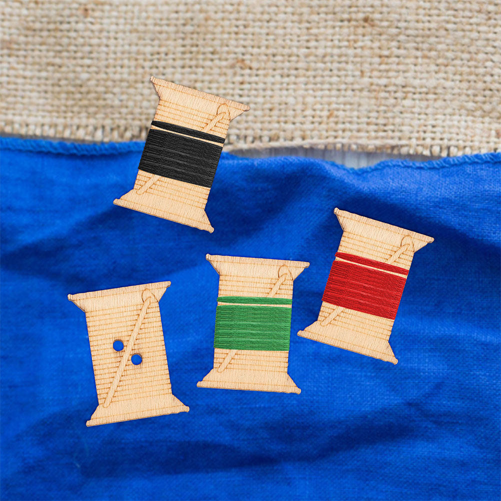 100Pcs Wooden Embroidery Floss - огляд і ціна Embroidery Embellishments