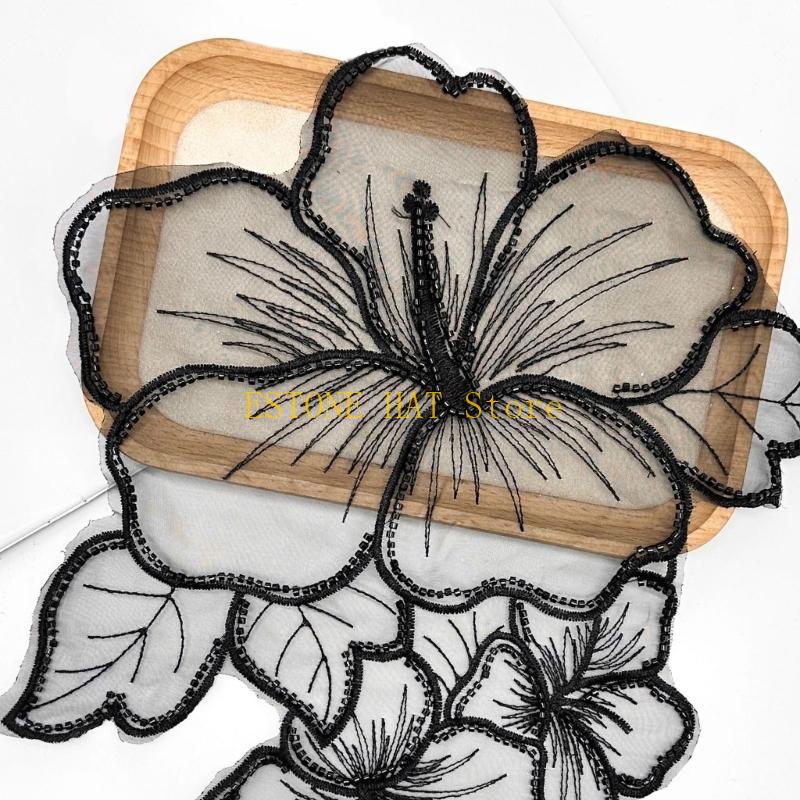 49MF Eye-Catching Flower Tulle - огляд і ціна Applique Patch Flower