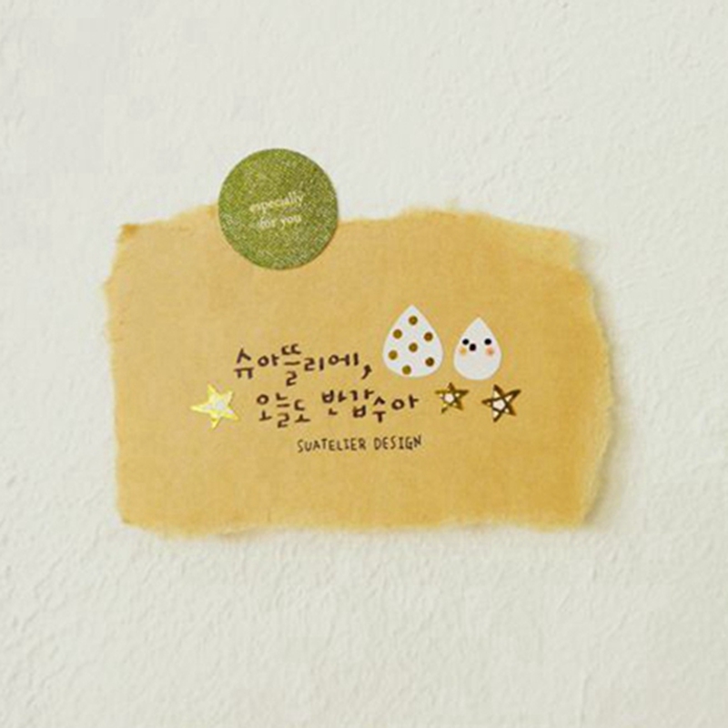 Korea Suatelier Rain Drop Stic - огляд і ціна Embellishments For Scrapbooking