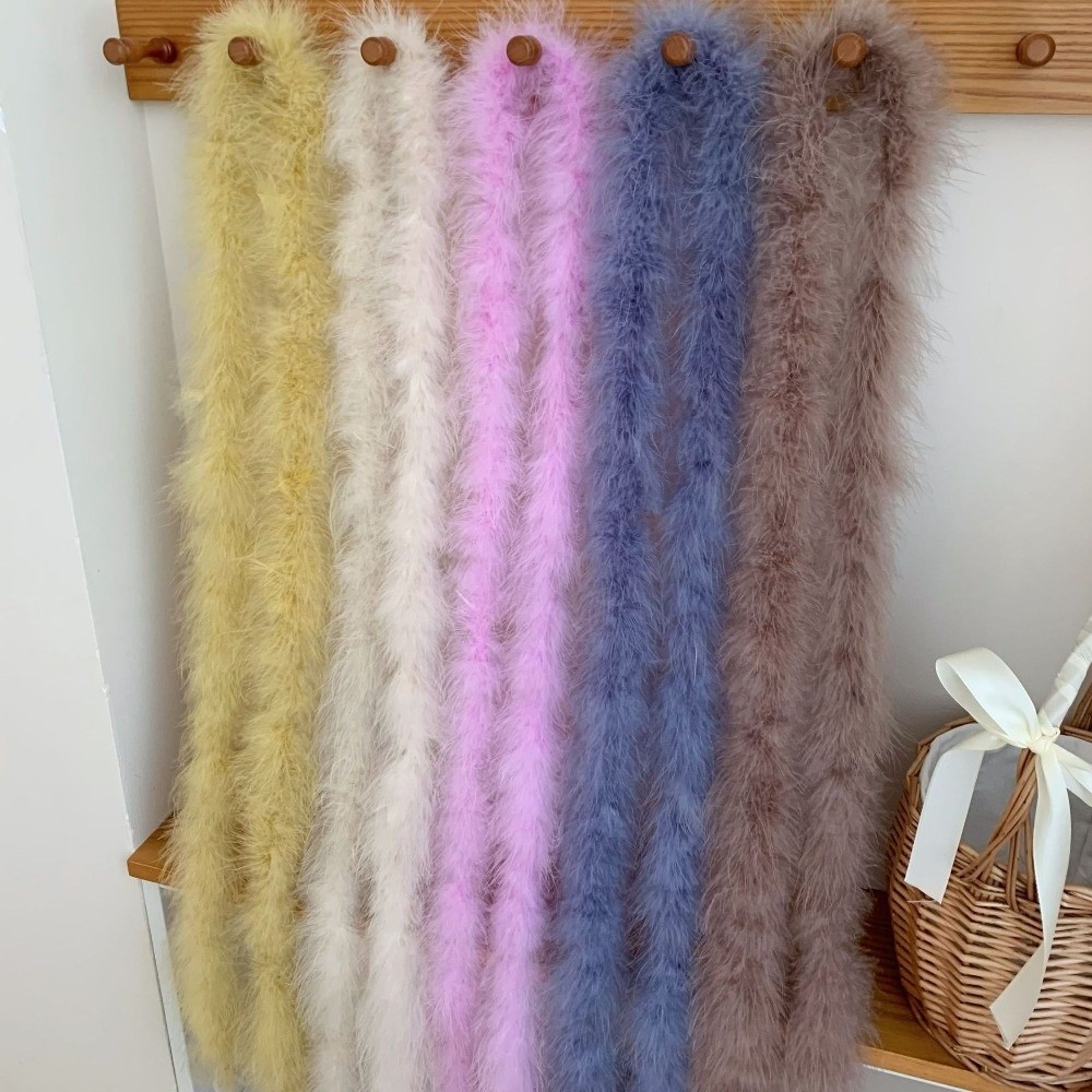 2 Meter Marabou Feather Boa Fa - огляд і ціна Feather Trim Marabou