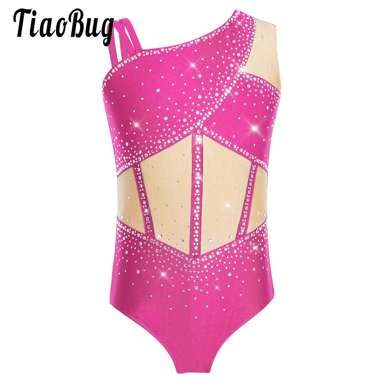 Kid Girls Figure Skating Balle - огляд і ціна Rhinestone Banding Trim