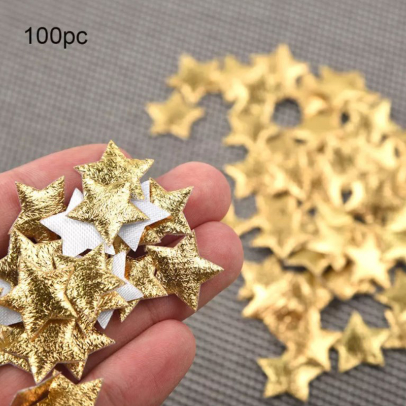 100Pcs Gold/Silver Stars For C - огляд і ціна Embellishments For Scrapbooking